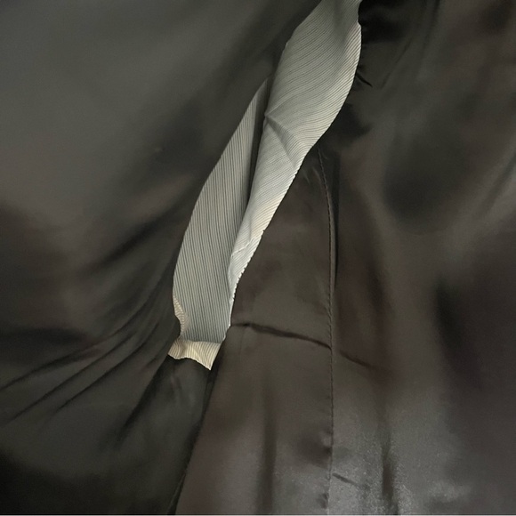 J CREW 100% Wool Brown Blazer Jacket Size 8 Petite - Picture 6 of 12